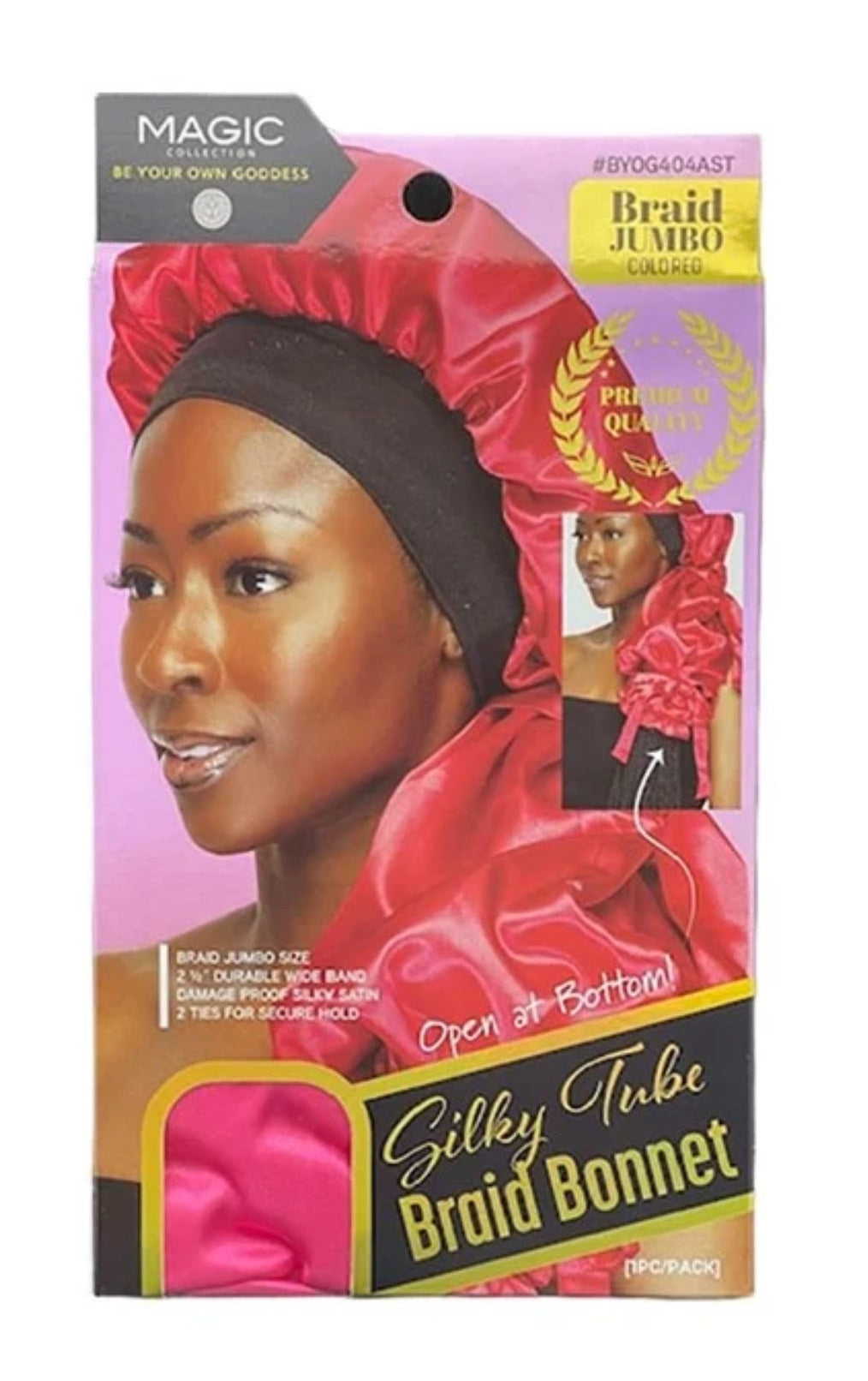 Magic Collection JUMBO Silky Satin Braid Tube