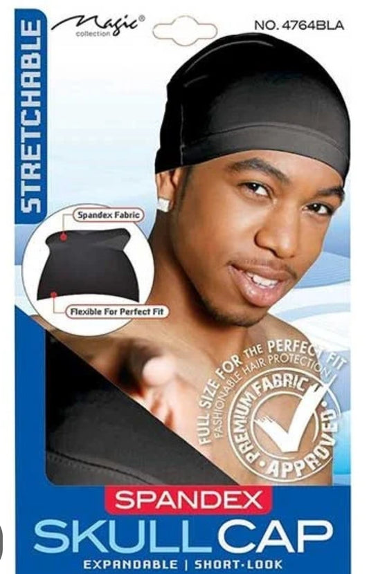 Magic Collection Spandex Skull Cap