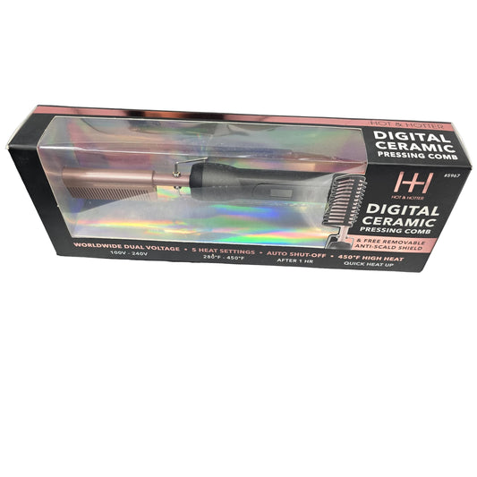 Hot & Hotter Digital Ceramic Pressing Comb