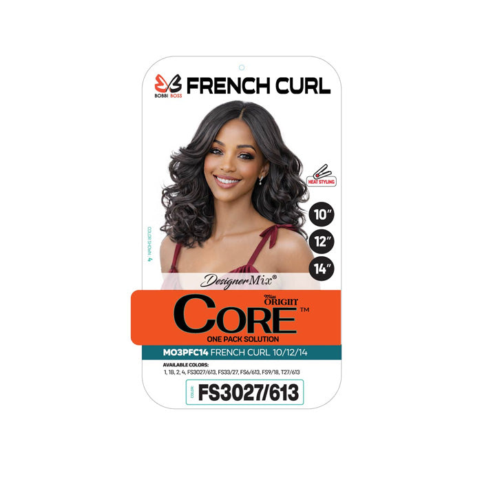 BOBBI BOSS Miss Origin Core One Pack 3pcs Weave - French Curl