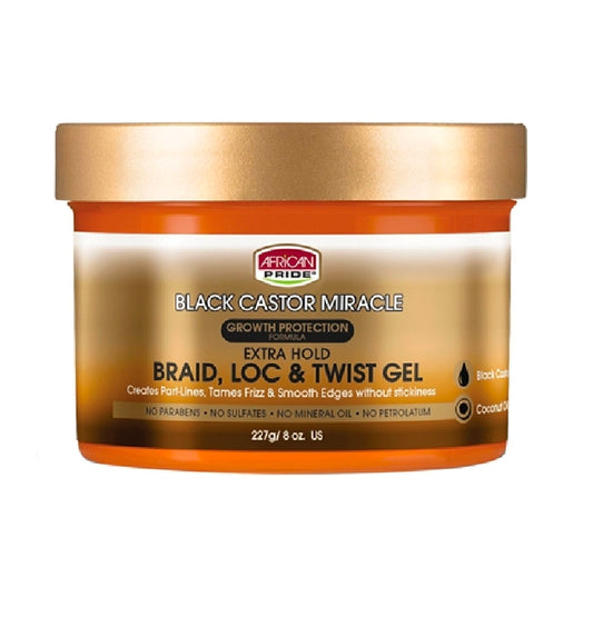 African pride Braid, Loc & Twist Gel