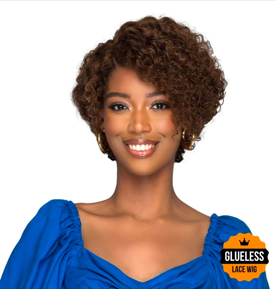 Bobbi Boss Glueless 100% Human Hair 13x4 HD Lace Front Wig - MHLF523 BENITA