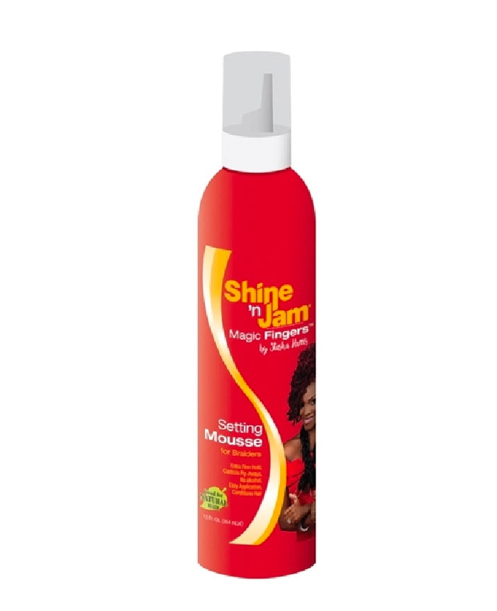 Shine 'n Jam Magic Fingers for Braids Setting Mousse