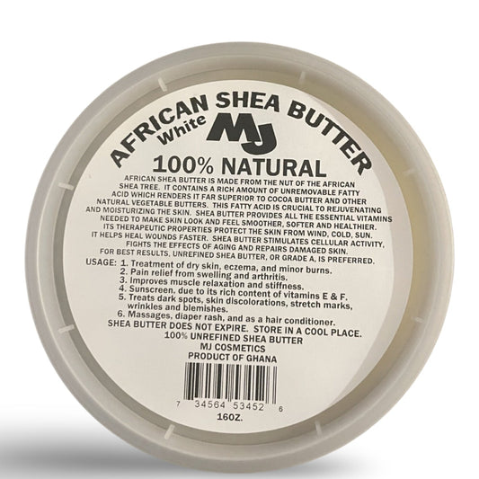 My 100% Natural White African Shea Butter 32oz