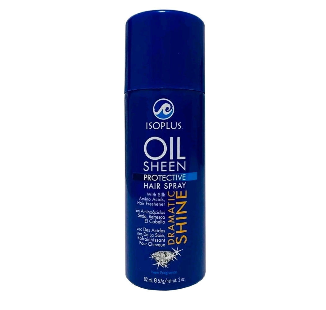 Isoplus Oil Sheen Hairspray Regular 2 Oz.