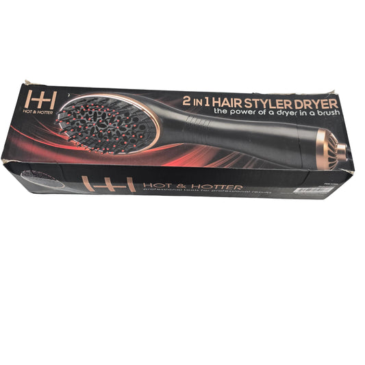 Hot & Hotter 2 n 1 Hair Styler Dryer