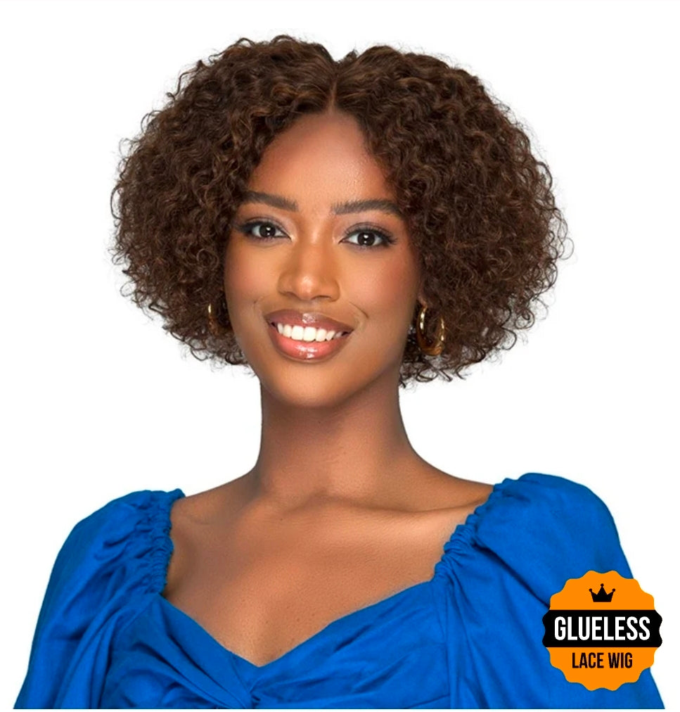 Bobbi Boss Glueless 100% Human Hair 13x4 HD Lace Front Wig - MHLF523 BENITA