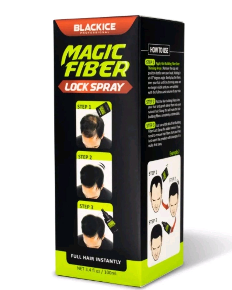 BLACK ICE - Professional Magic Fiber Lock Spray