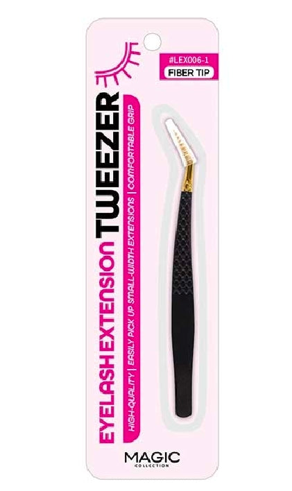 EYELASH EXTENSION FIBER TIP TWEEZER