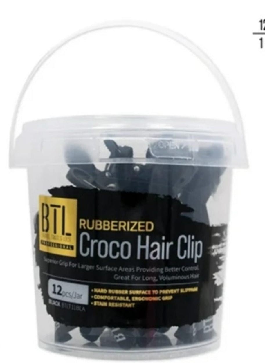 BTL Croco Hair Clip 12pcs/jar