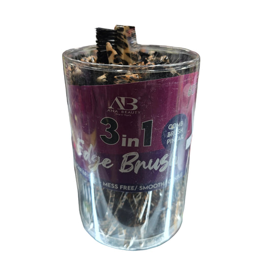3 in 1 Edge Brush Animal Print