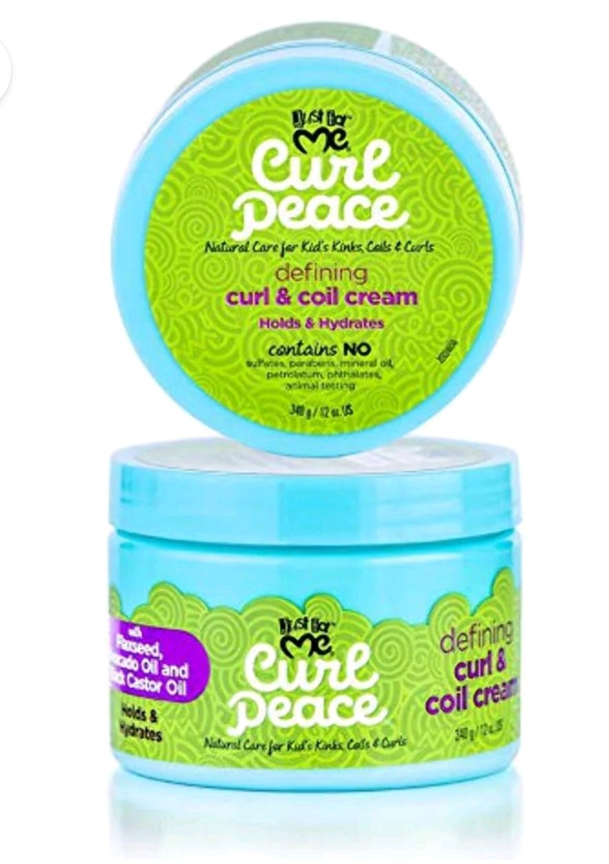 Just For Me Curl Peace Defining Curl Coil Cream - 12 oz