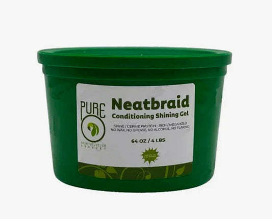 Pure O Natural Neatbraid Conditioning Shining Gel 64oz