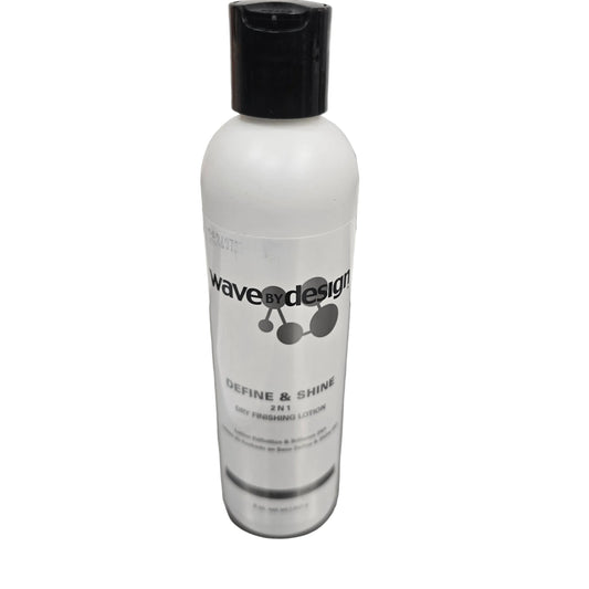 Design Essentials: Wave by Design - Define & Shine- DRY Finishing Lotion