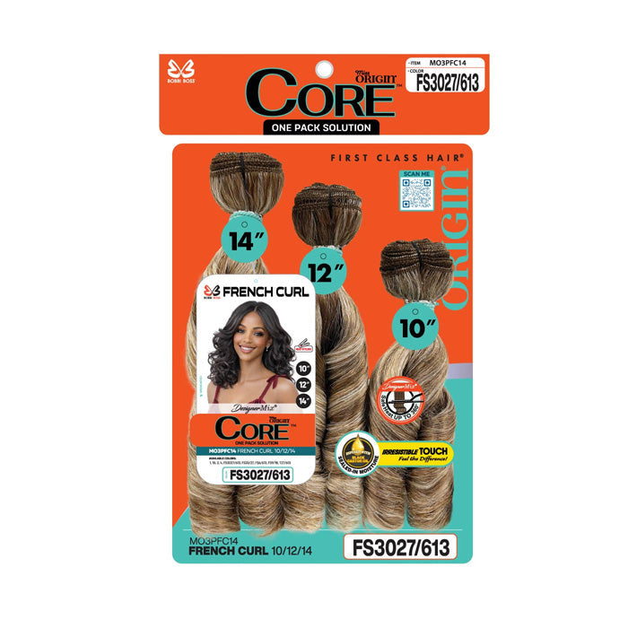 BOBBI BOSS Miss Origin Core One Pack 3pcs Weave - French Curl