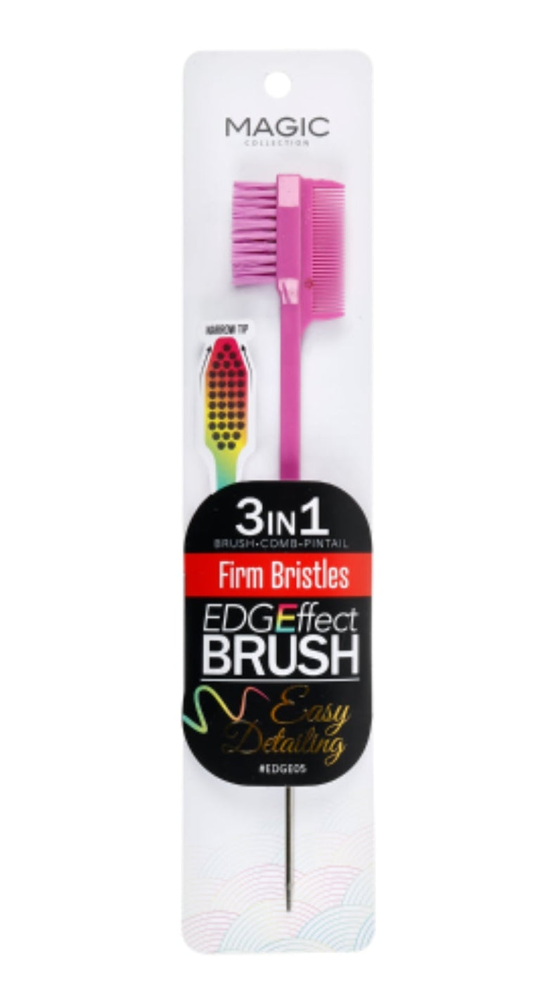 Magic Collection Firm Bristles 3 in 1 Edgeffect Brush