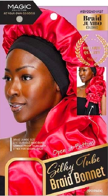 Silky Tube Braid Bonnet