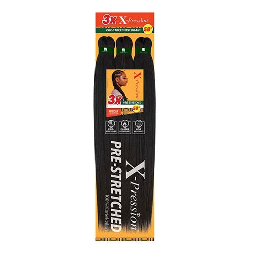 3X XPression Pre-Stretched Braid 58″
