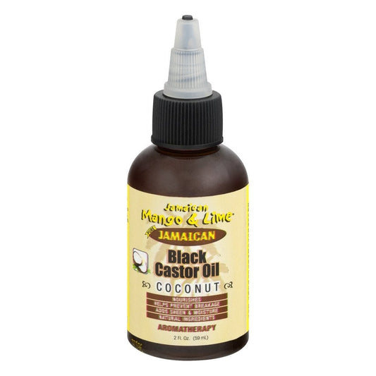 Jamaican Mango and Lime Pure Jamaican Black Castor Oil 2oz