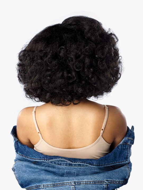 Lace Front Edge "Boss Lady" C Parting Curls Kinks & Co- Wig