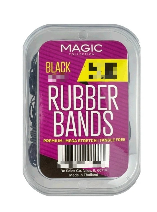 Magic Collection #2900 Rubber Band 1000pc Black