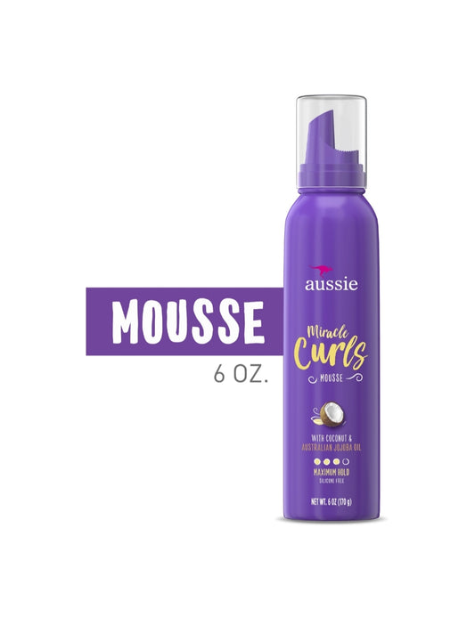 Aussie Miracle Curls Mousse 6oz