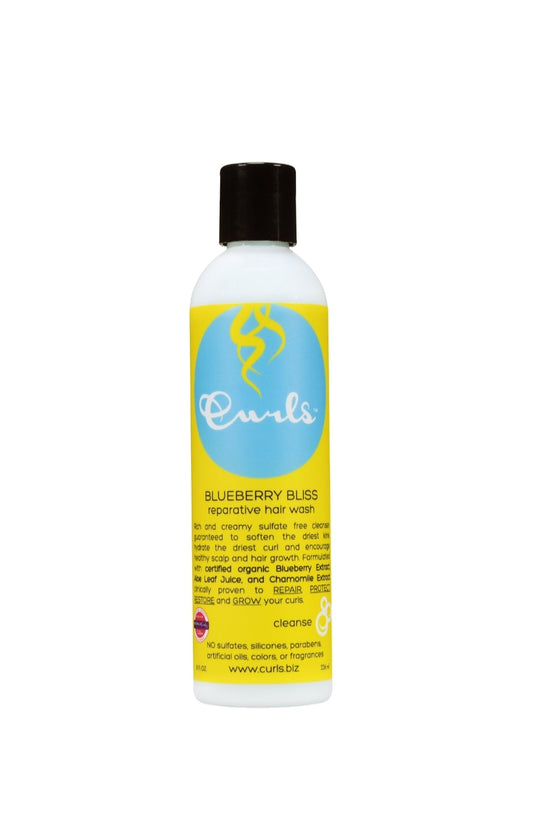 Curls Blueberry Bliss Reparative Hair Wash, 8oz