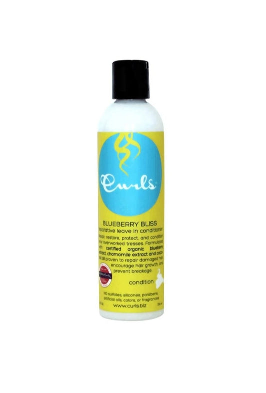 Curls Blueberry Bliss Reparative Leave In Conditioner, 8oz