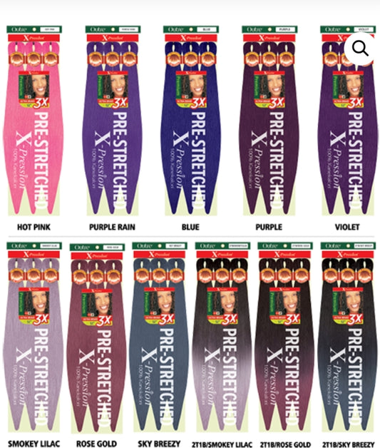 Outre 3X Xpression Pre-Stretched 52" (Variety)