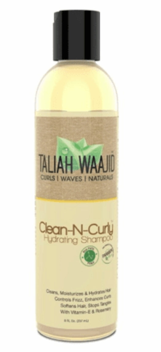 Taliah Waajid Clean-N-Curly Hydrating Shampoo 8 oz