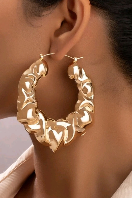 Solid Hoop Earrings