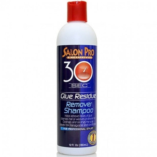 Salon Pro 30sec Glue Residue Remover Shampoo 12oz